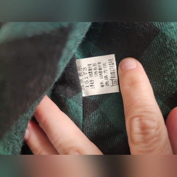 Lingchenyanyu Kitty Cat Cape Poncho With Plaid Trim Youth L/XL Cosplay Preppy - Picture 5 of 10